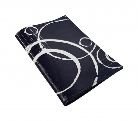 Обложка для автодокументов "Белые круги"