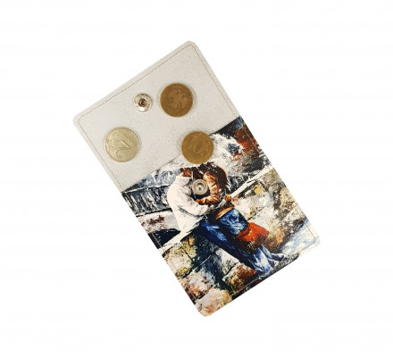 Монетница "Влюбленные под зонтом"