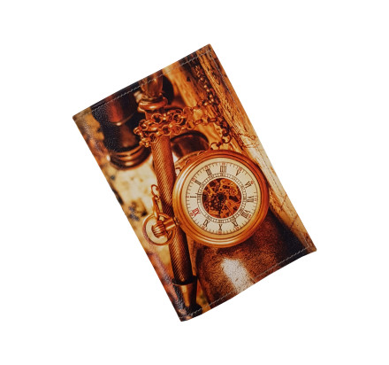 Обложка для автодокументов "Часы 2"