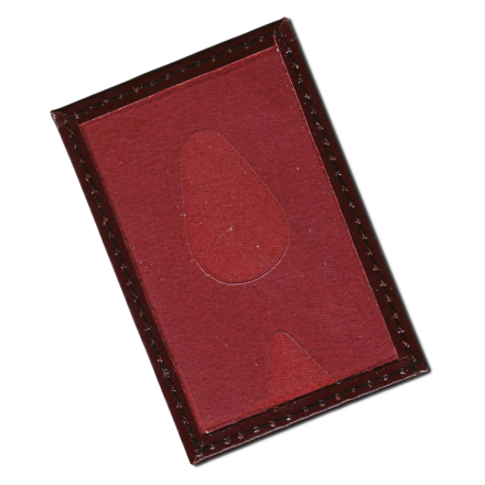 Чехол для проездного "Бордовый" с Гербом