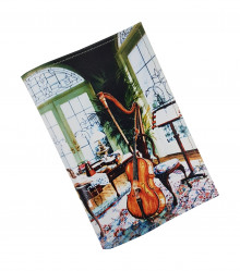 Обложка для автодокументов "Скрипка"