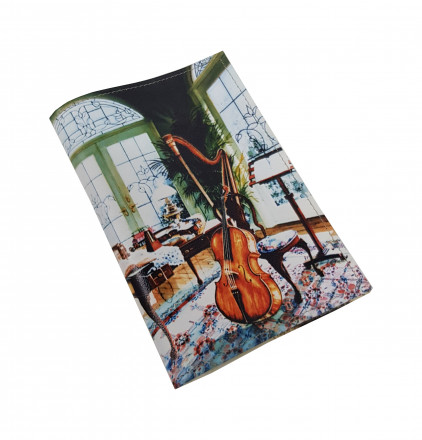 Обложка для автодокументов "Скрипка"