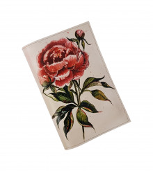 Обложка для автодокументов "Цветок"