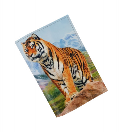 Обложка для автодокументов "Тигр 3"