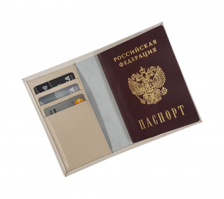 Обложка для паспорта "Цветок"