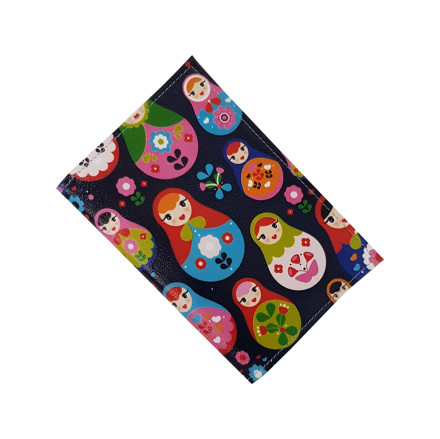 Обложка для автодокументов "Матрешка"