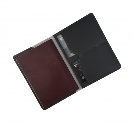 Обложка для паспорта "Попугай с цветами" 