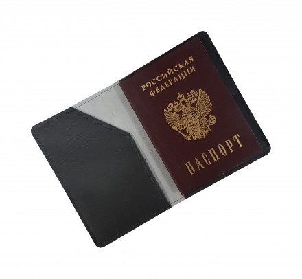 Обложка для паспорта "Попугай с цветами" 