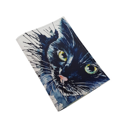 Обложка для автодокументов "Кошка"