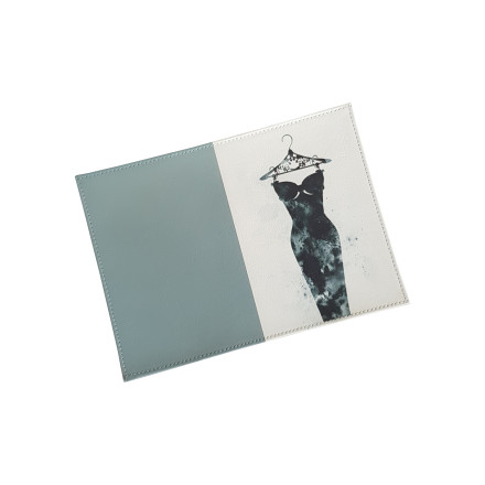 Обложка для паспорта "Платье"