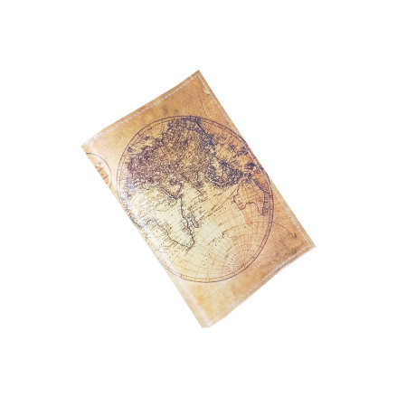 Обложка для автодокументов "Карта мира 4"