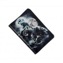 Обложка для автодокументов "Игра престолов" с кожаными захватами