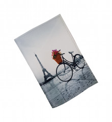 Обложка для автодокументов "Велосипед в Париже"