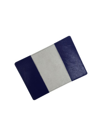 Обложка для автодокументов "Супермен" с кожаными захватами