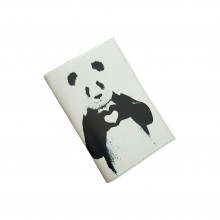 Обложка для паспорта "Панда с сердцем"