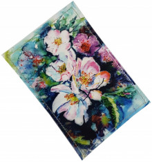 Чехол для проездного "Цветы 2"