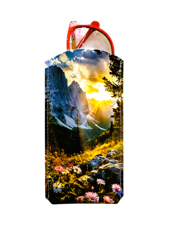 Чехол для очков "Рассвет в горах"