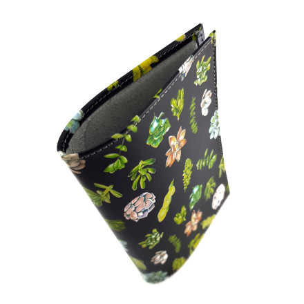 Обложка для автодокументов "Цветы"