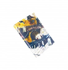 Обложка для паспорта "Гитара и клавиши"