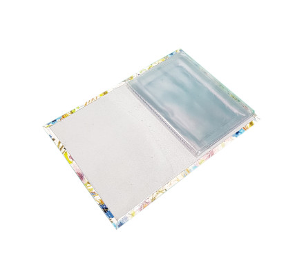 Обложка для автодокументов "Цветы 3"