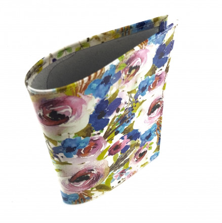 Обложка для автодокументов "Цветы 3"