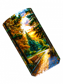 Чехол для очков "Осенняя аллея"