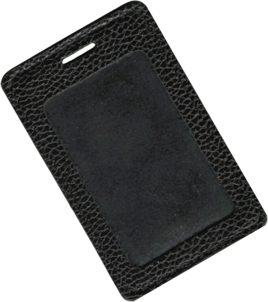 Чехол для пропуска "Черный флотер"